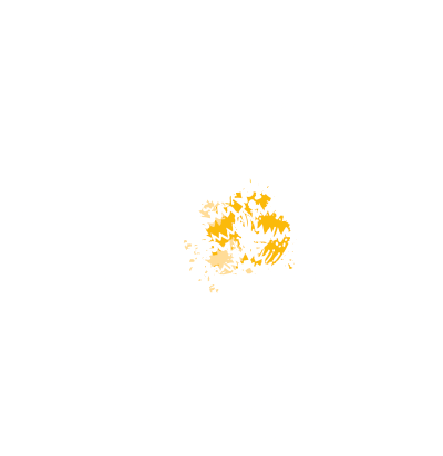 Logo flor Flores gerber blanco mediano